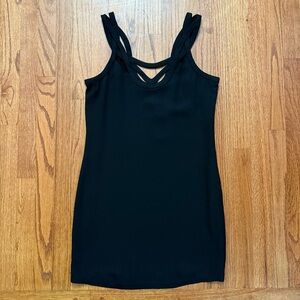 NWT DVF Diane von Furstenberg Jillian Silk Dress in Black size 4